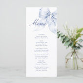 ブルーボウブライダルシャワー メニュー (スタンド正面)