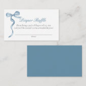 ブルーボウベビーおむつ要求エンクロージャカード エンクロージャーカード (正面/裏面)