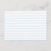 ブルーボウボンジュールベベビーシューウィディッパーラッフル エンクロージャーカード (裏面)