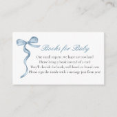 ブルーボウボーイベビーライブラリ要求エンクロージャカード エンクロージャーカード (正面)