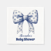 ブルーボウボーイ スタンダードカクテルナプキン (正面)