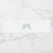 ブルーボウ水ボトルラベル ペットボトルラベル (シングルラベル)