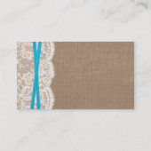 ブルーボウ素朴コレクション結婚サイト エンクロージャーカード (裏面)