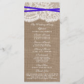 ブルーボウ素朴コレクション結婚プログラム プログラム (裏面)