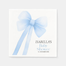 ブルーボウ誕生日 スタンダードカクテルナプキン