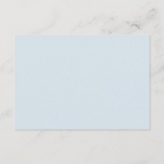 ブルーボウ赤ちゃんシャワーブックベビーエンクロージャカード エンクロージャーカード (裏面)