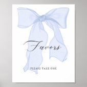 ブルーボウ赤ちゃんシャワー特典 ポスター (正面)