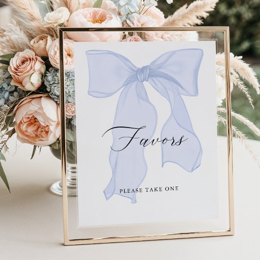 ブルーボウ赤ちゃんシャワー特典 ポスター