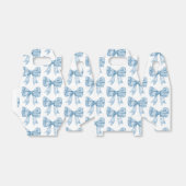 ブルーボウ赤ちゃんシャワー フェイバーボックス (折り畳みなし)