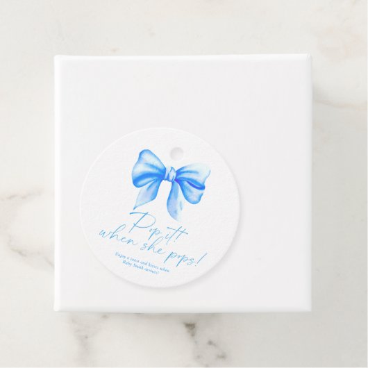 ブルーボウ – 彼女ポップ・アートのがポップするとき フェイバータグ (インサイチュ)