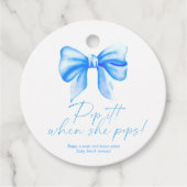 ブルーボウ – 彼女ポップ・アートのがポップするとき フェイバータグ (正面)