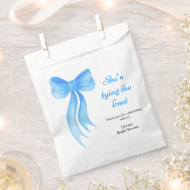 ブルーボウ 結婚します ブライダルシャワー フェイバーバッグ