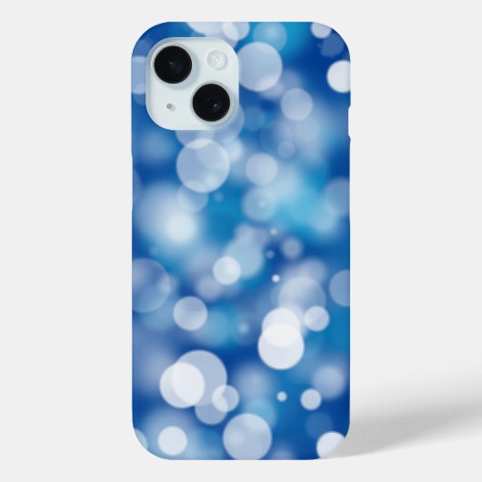 ブルーボケパーティライト Case-Mate iPhoneケース (裏面)