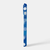 ブルーボケパーティライト iPhone 15ケース (左側面)