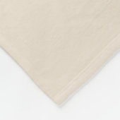 ブルーボストンテリアアットザトロピカルサマービーチ フリースブランケット (角)