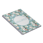 ブルーボタニカル春ドッグウッド ノートブック (右側)