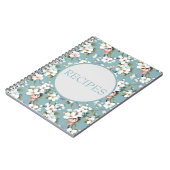 ブルーボタニカル春ドッグウッド ノートブック (左側)