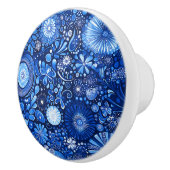 ブルーボタニカル絞り セラミックノブ (右)