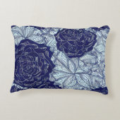 ブルーボタニックスアクセント枕 アクセントクッション (裏面)