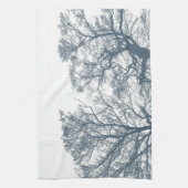 ブルーボトムツリーズトロピカルボホ キッチンタオル (縦)