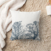 ブルーボトムツリーズトロピカルボホ クッション (ブランケット)