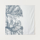 ブルーボトムツリーズトロピカルボホ タペストリー (正面(横))