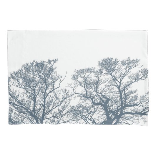 ブルーボトムツリーズトロピカルボホ 枕カバー (正面)