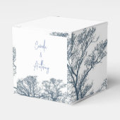 ブルーボトムツリートロピカルボホ結婚ズ フェイバーボックス (正面サイド)