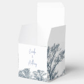 ブルーボトムツリートロピカルボホ結婚ズ フェイバーボックス (オープン)