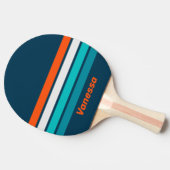 ブルーボトル エコー アクロス ストライピング ウィズ ネーム 卓球ラケット (横)