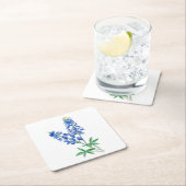 ブルーボネット3 スクエアペーパーコースター (インサイチュ)