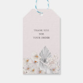 ブルーボヘミアンフローラ ギフトタグ (裏面)