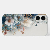 ブルーボホフラワー Case-Mate iPhoneケース (裏面 (横))