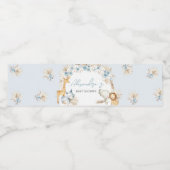 ブルーボホフローラサファリベイビーシャワー ペットボトルラベル (シングルラベル)