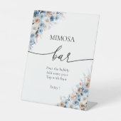 ブルーボホフローラミモサバーサイン 台座サイン (正面)