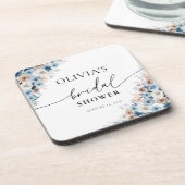 ブルーボホフローラ飲料用コースター コースター (左側)