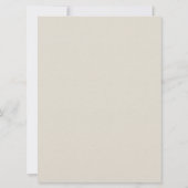 ブルーボホベアーパンプキンボーイベビーシャワー招待状 招待状 (裏面)