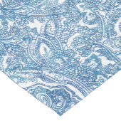 ブルーボホペイズリーパターン ショートテーブルランナー (コーナー)