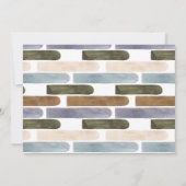 ブルーボホーカボチャ&ドライフローラカレンダー&写真 セーブザデート (裏面)