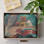 ブルーボンシェル – レトロピンアップ女の子のデコページ 薄葉紙 (ギフト)