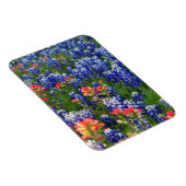 ブルーボンネットとインディアン筆の海 マグネット (右側)