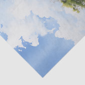 ブルーボンネットとテキサス州・デコページの古い納屋 薄葉紙 (詳細)