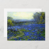 ブルーボンネットの朝 ポストカード (正面/裏面)