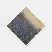 ブルーボンネットの花のフィールド（田園風景） スタンダードランチョンナプキン (角)