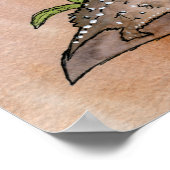 ブルーボンネットの角質な若者 ポスター (角)