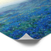 ブルーボンネットアットサンライズ | ジュリアン・オンダードンク ポスター (角)