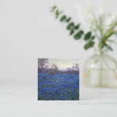 ブルーボンネットアットトワイライトサンアントニオ近く スクエア名刺 (スタンド正面)