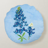 ブルーボンネットオンブルー ラウンドクッション (裏面)