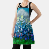 ブルーボンネットカントリーシーンエプロン エプロン (インサイチュ)