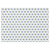 ブルーボンネットテキサス州州フラワーズルピネウォーター色 テーブルクロス (正面(横))